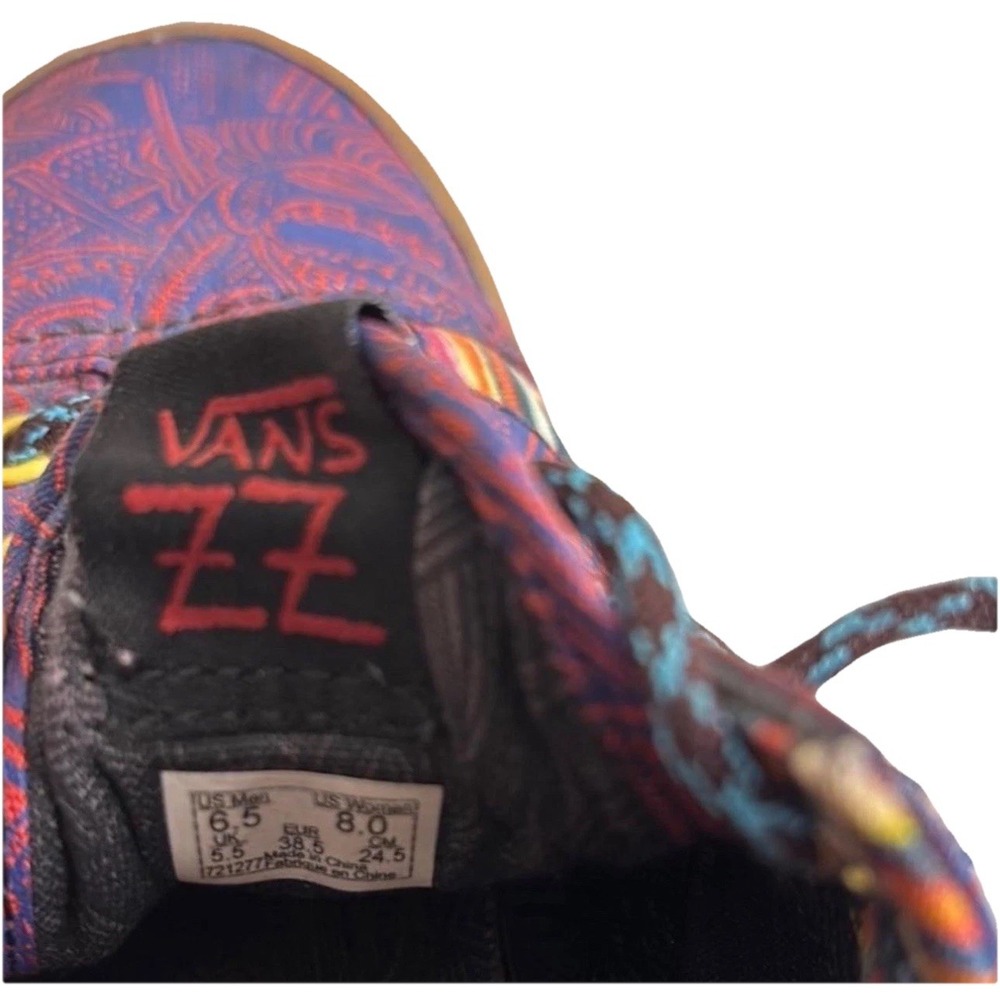 Vans Old Skool Zio Ziegler OTW Gallery Sneakers M6.5 W8 Multicolor Gum Skater - Picture 7 of 8